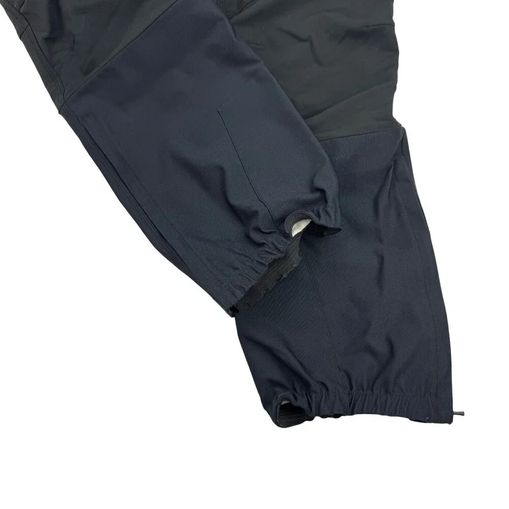 IBEX Climawool Softshell Black/Navy Outdoors Snow Ski Pants Men's Size Small